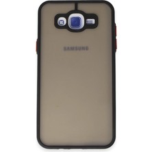 Mixora Galaxy J7 Kılıf Montreal Kapak - Siyah