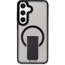 Mixora Galaxy S24 Tork Magsafe Standlı Kapak - Siyah