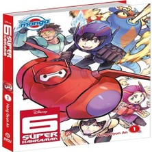 Alvera Disney Manga 6 Süper Kahraman -Vol 1