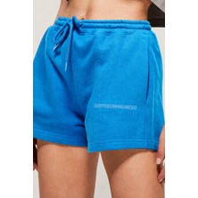 Soon To Be Announced Essentials Women's Short Kadın Pamuk Şort Mavi