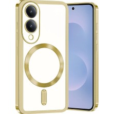 Akay Avm Galaxy S25 Edge Kross Magneticsafe Kapak - Gold