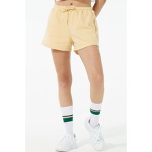 Soon To Be Announced Classic Women's Short Kadın Pamuk Şort Sarı