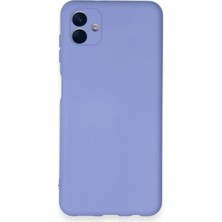 Akay Avm Galaxy A04 Kılıf Nano Içi Kadife - Lila