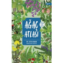 Taze Kitap Ağaç Atlası (Ciltli- Dünya Haritası ve Çikartma Hediyeli)