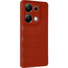 Akay Avm Note 13 Pro 4g Kılıf Bibercas Kapak - Kırmızı