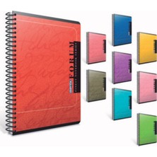 Gıpta Forum A5 Spiralli Karton Kapak Defter 96 Yaprak Çizgili (6 Lı Paket) 2258