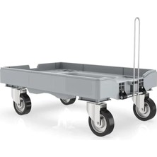 Rafiste Plastik Kasa Taşıma Arabası