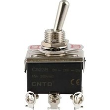 Toggle Switch Cntd  (C523B ) On ~ Off ~ On 6 Vida Bacak