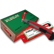 Beş Yıldızlar Maket Bıçağı Demirli 065 (24 Lü Paket)