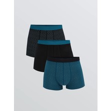 Lc Waikiki Yeni Sezon Standart Kalıp Pamuklu Esnek Erkek Boxer 3'lü