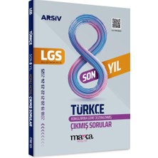 Marka Yayınları Lgs Türkçe Konu Konu Çıkmış Sorular Son 8 Yıl