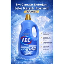 Bezos Sıvı Çamaşır Deterjanı Leke Karşıtı Etkili Temizlik Tüm Giysiler Için 3000 ml