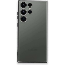 Mixora Galaxy S23 Ultra Kılıf Lensli - Gümüş