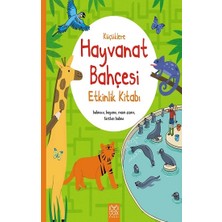 1001 Çiçek Kitaplar Küçüklere Hayvanat Bahçesi Etkinlik Kitabı