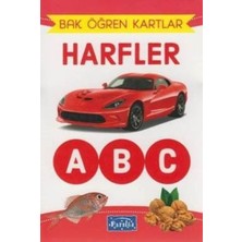 Parıltı Yayınları Bak Öğren Kartlar - Harfler