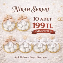 Umut Hediyecilik Nikah Şekeri Nikah Hediyeliği Nişan Nişan Hediyeliği Nikah Söz Vs. Hediyelik nikah hediyeliği 10 adet magnetli