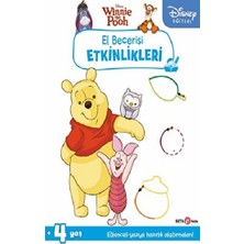 Beta Kids Disney Eğitsel Winnie The Pooh El Becerisi Etkinlikleri Yazıya Hazırlık