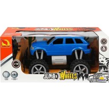 Gültekin 80012 1:18 Uzaktan Kumandalı Jumbo Wheels USB Şarjlı Araba