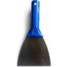 Badem10 Inşaat Spatulası 10 cm Plastik Saplı Dayanıklı Duvar Alçı Macun Sıyırma Boya Kazıma Aparatı