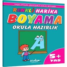 Colezium Renkli Harika Boyama Okula Hazırlık (5+Yaş)