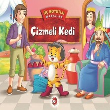 Colezium Üç Boyutlu Masallar - Çizmeli Kedi (Ciltli)