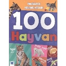 Mavi Kelebek Yayınları Ingilizce Kelime Kitabı : 100 Hayvan
