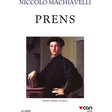 Prens Niccolo Machiavelli Can Yayınları 160 Sayfa Ciltsiz Türkçe Yayın