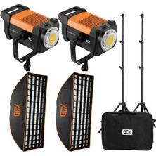 Gdx EXC-600C Iı Video ve Fotoğraf Ikili Sürekli Işık Set