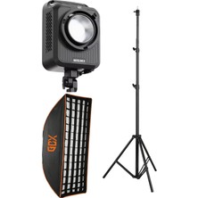 Gdx ML-300C Iı Bicolor Sürekli Işık Seti – 300W Profesyonel Video & Fotoğraf Aydınlatma Kiti (Softbox + Tripod)