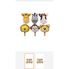 Era Balon 14 Inç Safari 6'lı Folyo Balon Set