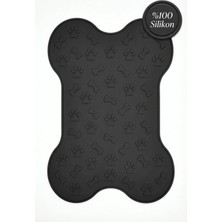 Siliconly %100 Silikon Kokusuz Plastik ve Pvc Içermez Köpek Beslenme Paspası Köpek Mama Matı