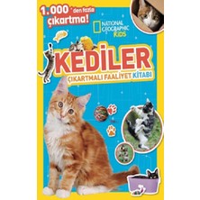 Beta Kids National Geographic Kids Kediler Çıkartmalı Faaliyet Kitabı