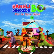 Çikolata Yayınevi Şanslı Dinozor Bo - Pisi ile Spor Günü