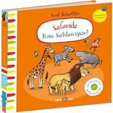 Beta Kids Safaride Kim Saklanıyor? Axel Scheffler (Keçe Kapakçıklı Kitap) (Ciltli)