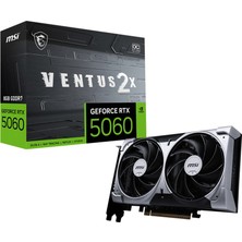 Quadro Msi Geforce RTX5060 Ventus 2x 8g Oc Gddr7 128BIT Gaming (Oyuncu) Ekran Kartı
