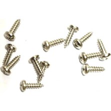 Nemere Klips, Menteşe, Ayak, Ysb Sac Vidası - 2,9x9,5mm Nikel, 1000 Adet