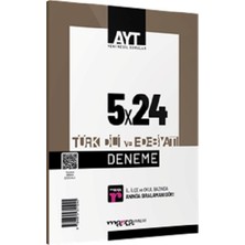 Marka Yayınları 2025 Ayt Türk Dili ve Edebiyatı 5 Deneme Tamamı Video Çözümlü