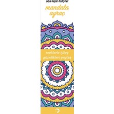 Leopar Yayınları Mandala Ayraç Sarı