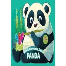 Parıltı Yayınları Şekilli Hayvanlar Serisi - Panda
