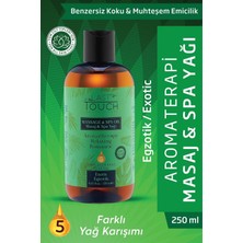 PremiumPort Aromaterapi Masaj Yağı, Egzotik Seans, 250 Ml, Rahatlatıcı ve Doğal