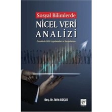 Gazi Kitabevi Sosyal Bilimlerde Nicel Veri Analizi-Örneklerle Spss Uygulamaları ve Yorumlamaları