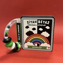 Uçan Fil Yayınları Siyah Beyaz Çıngıraklı Kitaplar - Renkler (Ciltli)