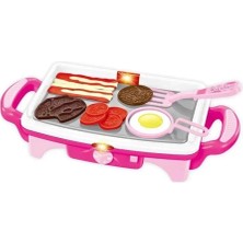 Rozitoys Işıklı Aksesuarlı Teppenyaki Izgara Pembe