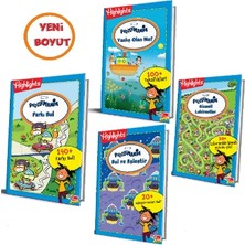 Dikkat Atölyesi Yayınları Highlights Puzzlemania 4'lü Set Kollektif Yazar Yeni Boyutlu Eğlenceli Kitaplar