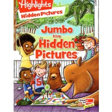 Dikkat Atölyesi Yayınları Highlights Jumbo Kitap Hidden Pictures Dikkat Geliştirme Serisi