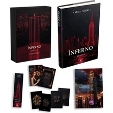 Pukka Yayınları Inferno - 1 Ciltli Kutulu Set Asena Nişikli Yazarıyla Özel Tasarım