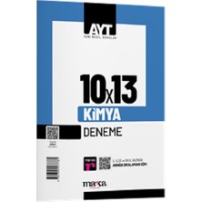 Marka Yayınları 2025 Ayt Kimya 10 Deneme Tamamı Video Çözümlü