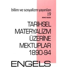 Bilim Ve Sosyalizm Yayınları Tarihsel Materyalizm Üzerine Mektuplar 1890-94