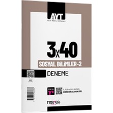 Marka Yayınları 2025 Ayt Sosyal Bilimler-2 3X40 Deneme