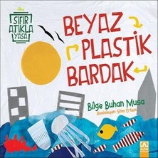 Altın Kitaplar Beyaz Plastik Bardak